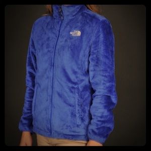 Blue nothface fluffy jacket